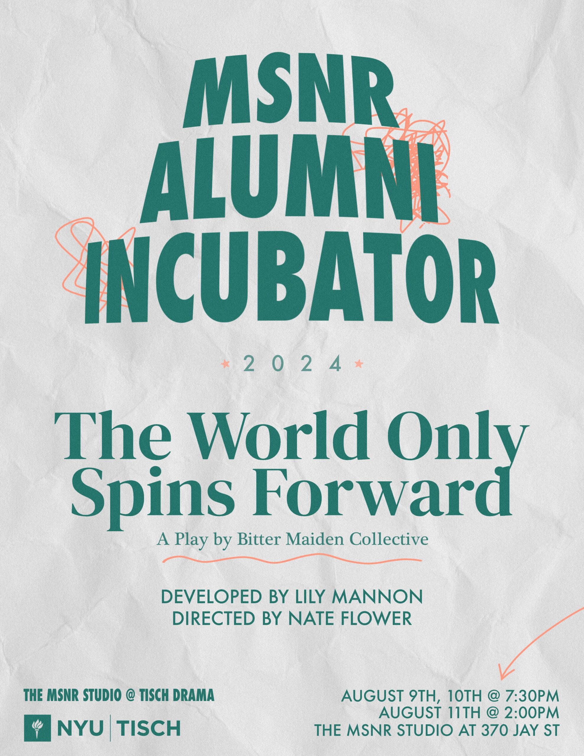 THE WORLD ONLY SPINS FORWARD